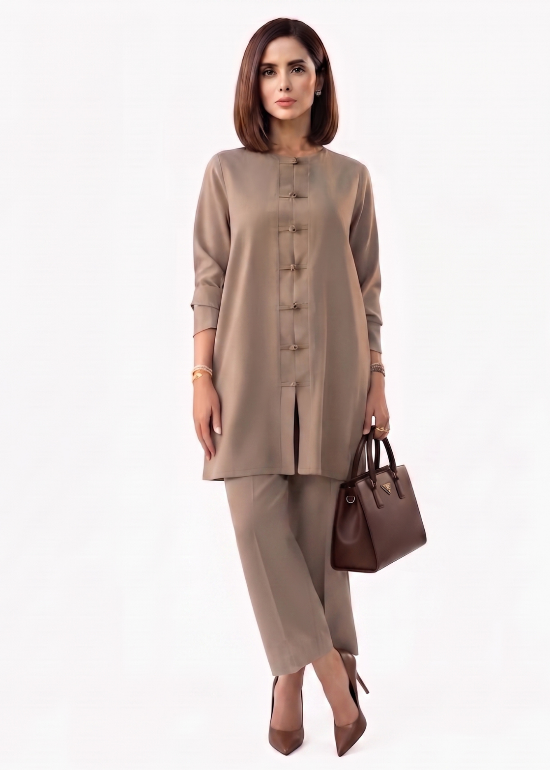 Beige Dynasty Co-ord