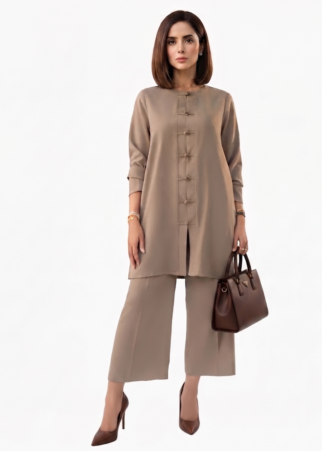 Beige Dynasty Co-ord