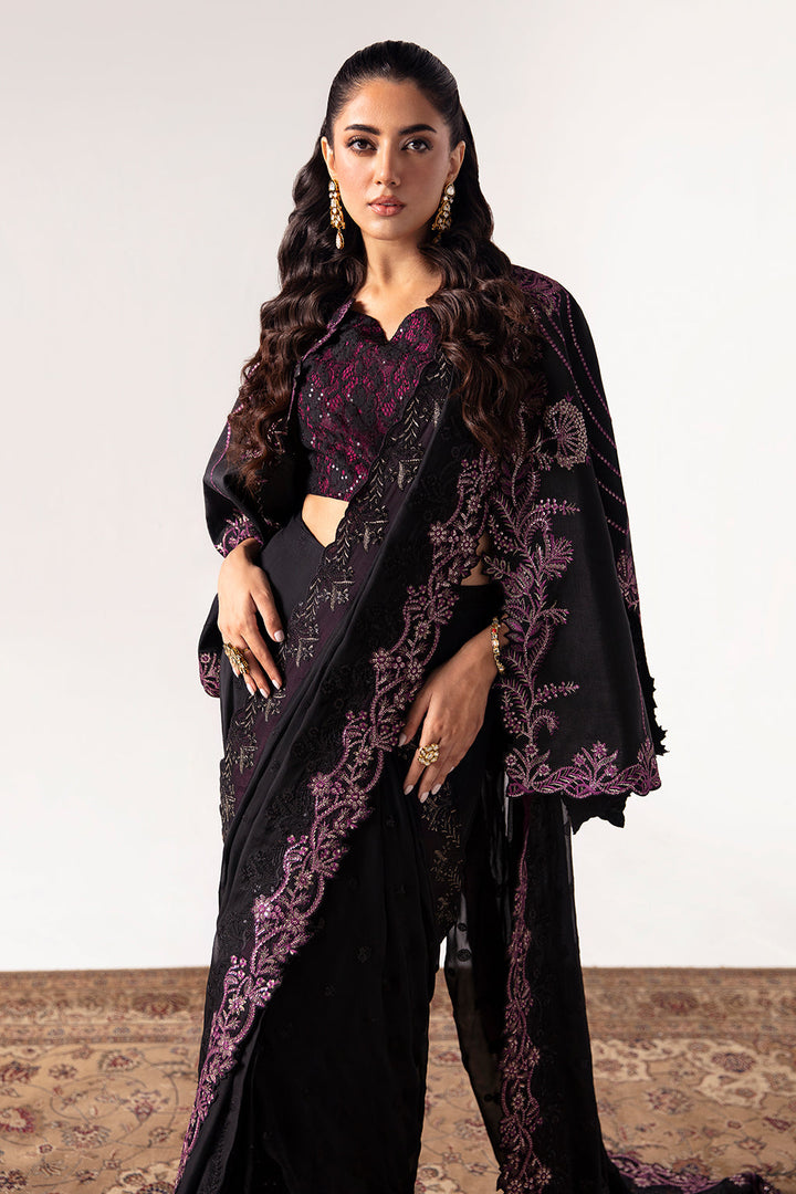 Unkahi Baaten By Jamnii Embroidered Organza Suits Unstitched 3 Piece JMN23UB Arda - Festive Collection