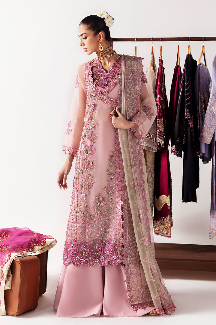 Unkahi Baaten By Jamnii Embroidered Chiffon Unstitched Suits 3 Piece JMN25UB Larah - Festive Collection