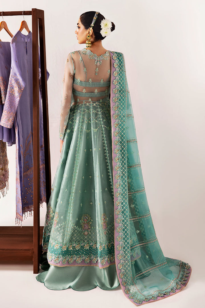 Unkahi Baaten By Jamnii Embroidered Chiffon Suits Unstitched 3 Piece JMN23UB Ruya - Festive Collection